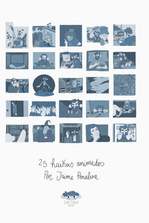 25 haikus animados poster