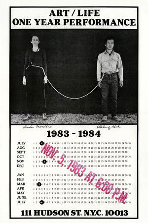 One Year Performance 1983-1984 (Rope Piece)