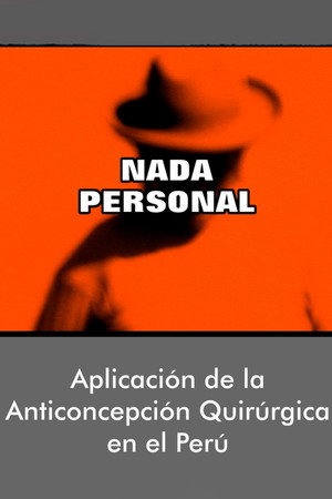 Nada personal poster
