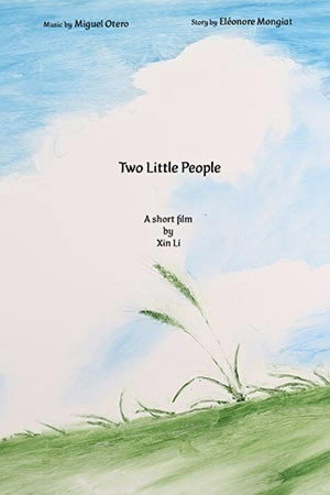 Two little people poster