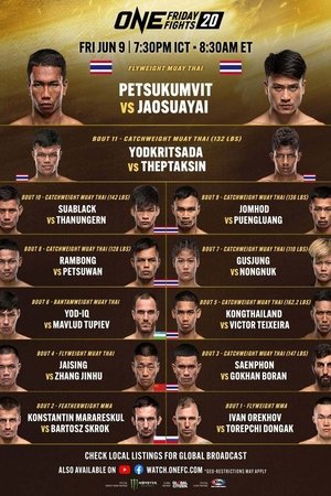 ONE Friday Fights 20: Petsukumvit vs. Jaosuayai