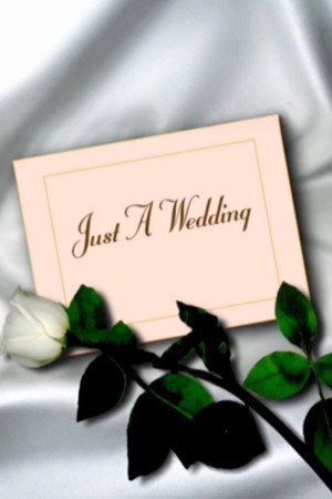 Just a Wedding poster