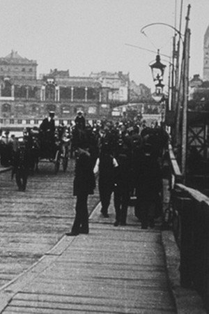 Pont de bateaux poster