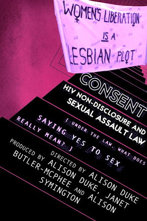 Consent: HIV non-disclosure and sexual assault law poster