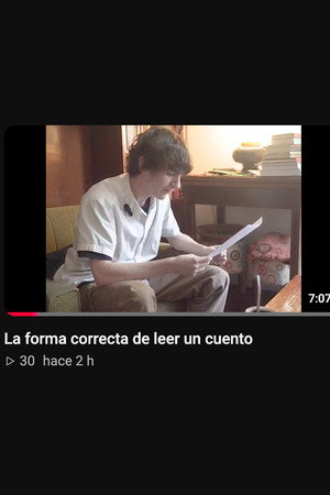 La forma correcta de leer un cuento