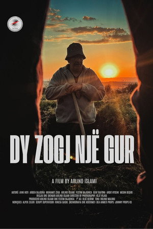 Dy zogj një gur poster