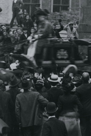 De opening van de beide kamers der Staten-Generaal door H.M. koningin Wilhelmina