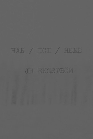 HÄR / ICI / HERE poster