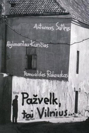 Look, it's Vilnius poster