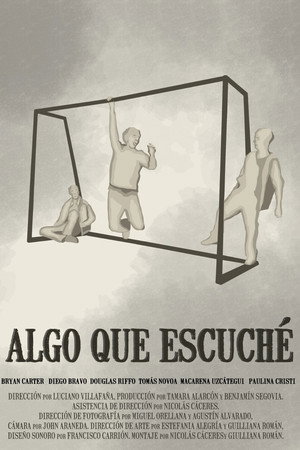 Algo que escuché poster