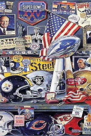 Super Bowl XXV poster
