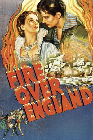 Fire Over England poster