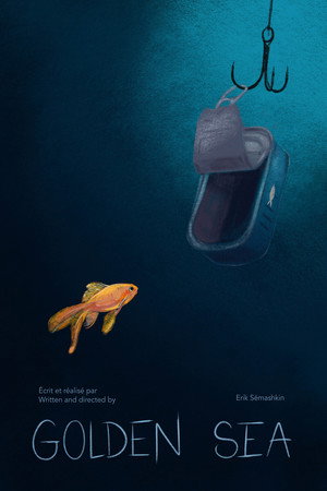 Golden sea poster