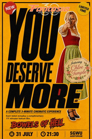 You Deserve More! You Deserve More!