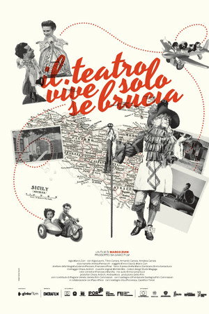 The Theatre Lives Only When It Burns poster