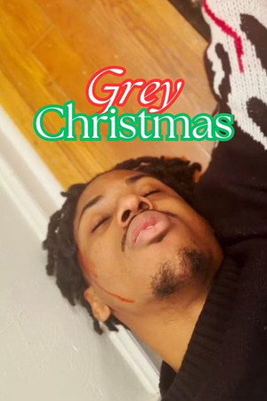 Grey Christmas poster