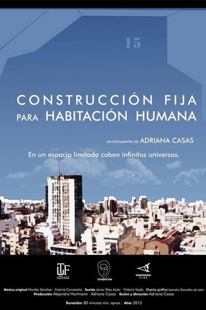 Construcción fija para habitación humana poster