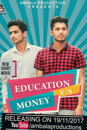 Education VS Money poster