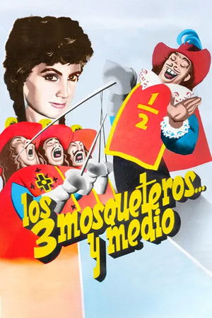 Poster of Los tres mosqueteros y medio