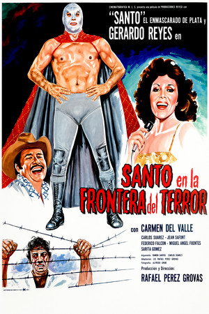 Santo en la frontera del terror Santo en la frontera del terror