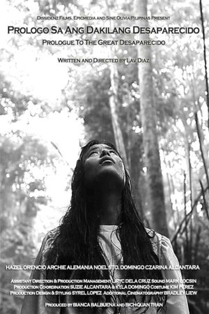 Prologo sa Ang Dakilang Desaparecido