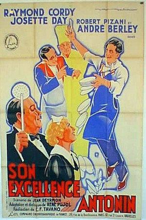 Son excellence Antonin poster