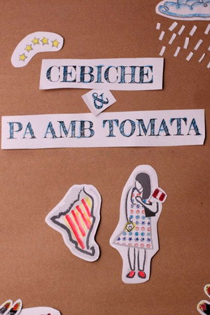 Cebiche & pa amb tomata poster