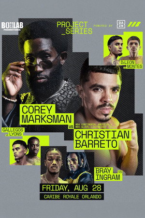 Corey Marksman vs. Christian Barreto Corey Marksman vs. Christian Barreto