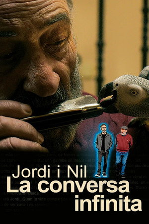 Jordi and Nil, endless conversation poster
