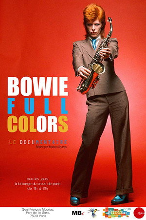 Bowie Full Colors poster