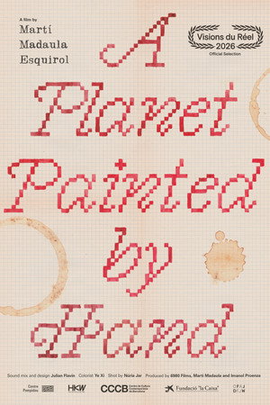 A Planet Painted by Hand poster