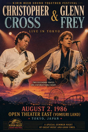 Christopher Cross & Glenn Frey - Live at the Open Theater East Tokyo