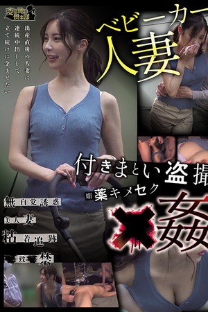 ベビーカー人妻 付きまとい盗撮 媚薬キメセク×姦