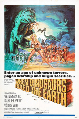 Poster of When Dinosaurs Ruled the Earth