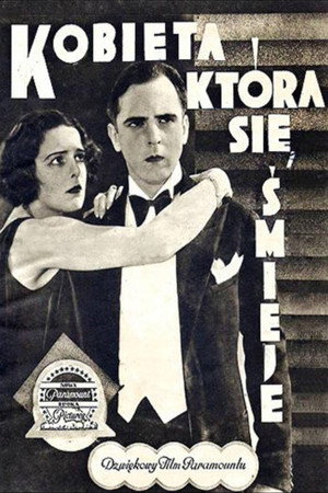 Kobieta, która się śmieje poster