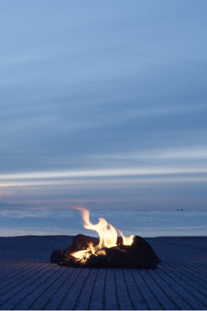 Burn poster