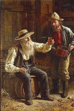 A glass of cider or nothing poster