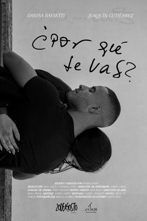 ¿por qué te vas? poster