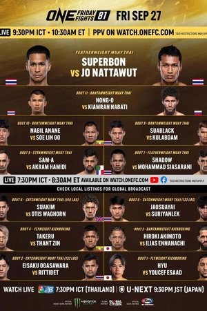 ONE Friday Fights 81: Superbon vs. Nattawut