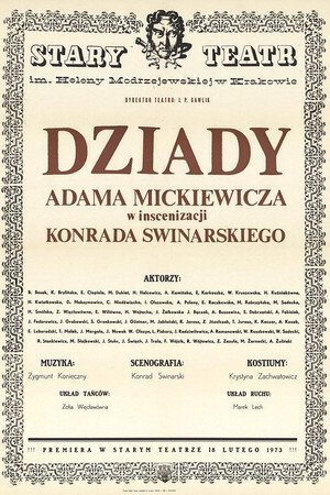 Dziady poster