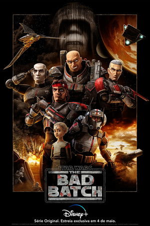 Poster da série Star Wars: The Bad Batch