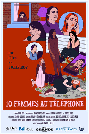 10 femmes au téléphone poster