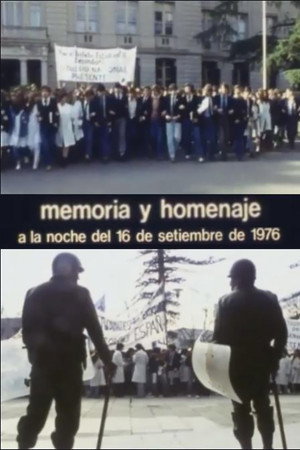 Memoria y homenaje poster