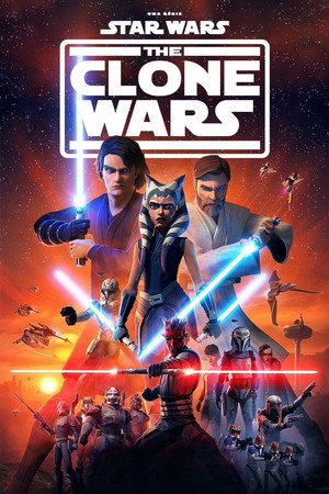 Poster da série Star Wars: The Clone Wars