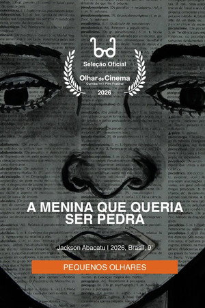 A menina que queria ser pedra poster