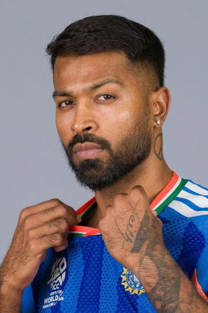 Portrait of Hardik Pandya