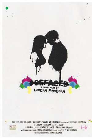Defaced poster