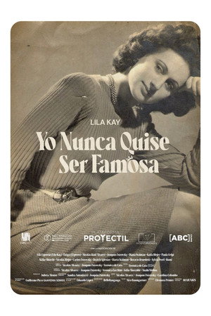Yo nunca quise ser famosa poster