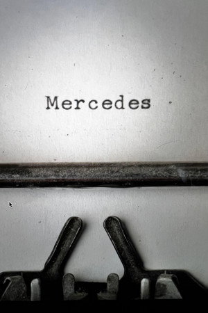 Mercedes poster