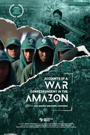 Accounts of a War Correspondent in the Amazon poster
